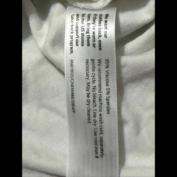 Eileen Fisher White Basic Quiet Luxury Designer Oversized Stretchy Tank XXS - Picture 7 of 10